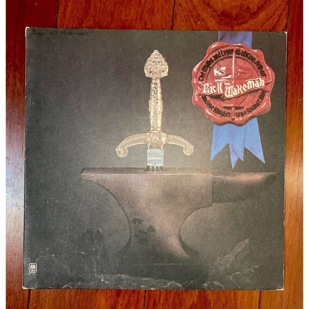 Rick Wakeman The Myths And Legends Of King Arthur vinyl w/ art booklet SP-4515